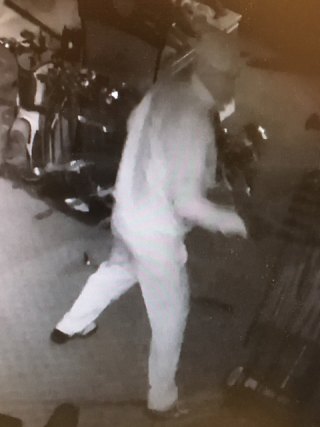 The image of a man suspected of breaking into the Kings Country Club.